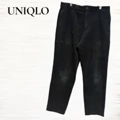 UNIQLO/コーデュロイパンツ/ブラック/Ｌ/ストレッチ/ベーシック