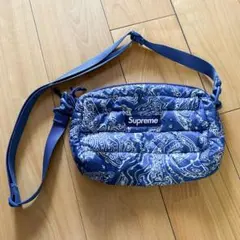 Supreme Side Bag Blue Paisley - メルカリ