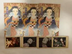 鬼滅 鬼滅の刃 竈門禰豆子 禰豆子 ポストカード パシャこれ 缶バッジ セット