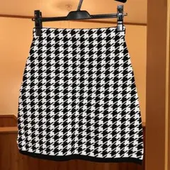 GORGE 千鳥柄ミニスカート 新品タグ付きのサムネイル