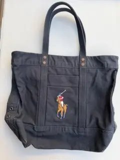 Ralph Lauren ネイビートートバッグ