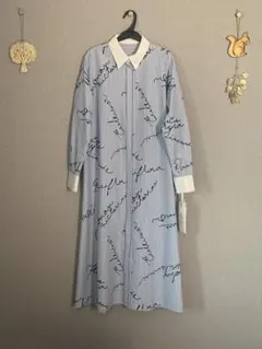 新品未着GRACE CONTINENTALストライプフラワー刺繍ワンピ36白 - メルカリ