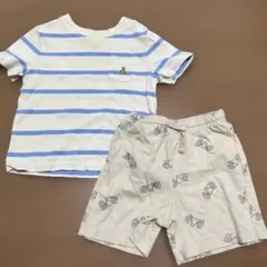 GAP ストライプTシャツとパンツセット