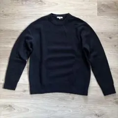 GLOBAL WORK ニットセーター Lサイズ ダークネイビー