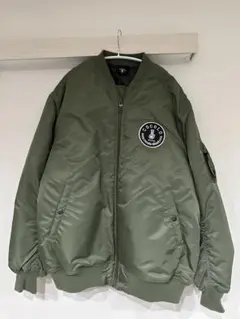 COCOLOBLANDオリーブグリーン MA-1ジャケット