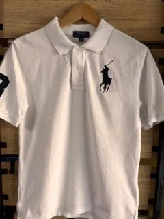 未使用 POLO RALPH LAUREN ポロシャツ ホワイト L