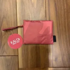 KALDI オンライン限定 スモーキーピンクエコバッグ