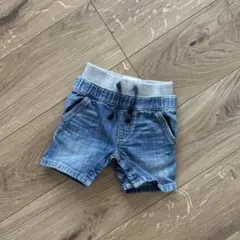 baby gap ベビーギャップ　デニム　ショートパンツ 股開き　男女兼用