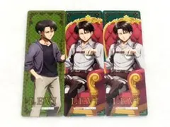 進撃の巨人 アニメイト 兵士長誕生日フェア【リヴァイ】特典しおり3枚