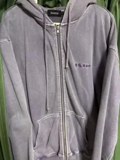 XLARGE パープル LAロゴ パーカー