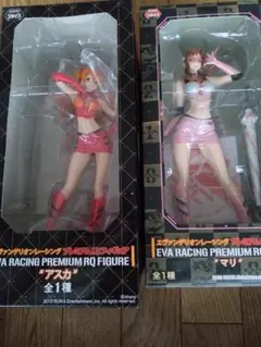 エヴァンゲリオン　アスカ　マリ　レーシング　フィギュアセット　まとめ売り