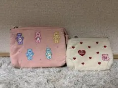 ケアベア ポーチ 2個セット