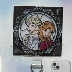 ディズニー　アナと雪の女王　スマホストラップホルダー