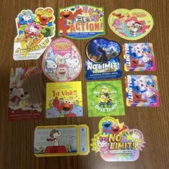 ユニバ　記念シール　非売品　シール　スヌーピー キティ　ハリーポッター　エルモ