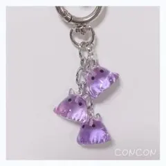めんだこ　チャーム　ハンドメイド　キーホルダー