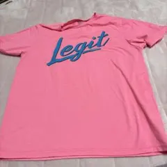 Legit ピンク 半袖Tシャツ