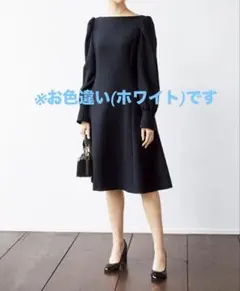 FOXEY カミーユドレス 38長袖ワンピースタグ付き - メルカリ