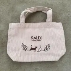 KALDI COFFEE FARM 猫デザイン トートバッグ