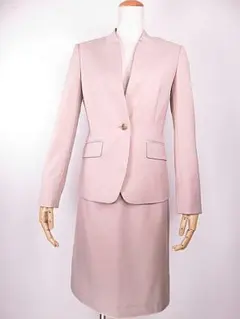 スーツカンパニー　スカートスーツ　セットアップ　上下セット　ベージュ　38/M