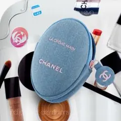 LA CRÈME MAIN CHANEL ノベルティ デニム 巾着 - メルカリ