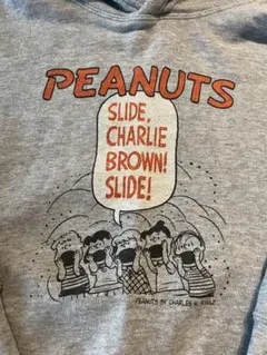 UNIQLO スヌーピー パーカー 120cm グレー　未使用　試着のみ