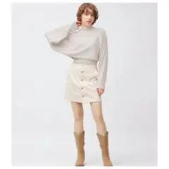 GU 3way マルチウェイセーター ナチュラル Mサイズ 2点セット