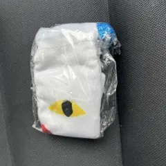 めがねうさぎ ガチャ フェイス巾着ポーチ おばけ