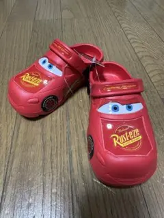 カーズ　クロックス風サンダル　新品タグ付き　18cm レッド