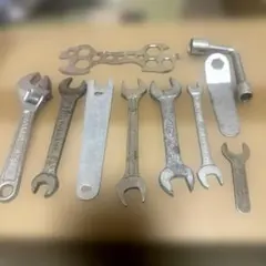 工具セット レンチ スパナ 9点