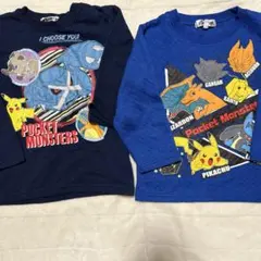 ポケットモンスター パジャマ上 120サイズ 2枚セット