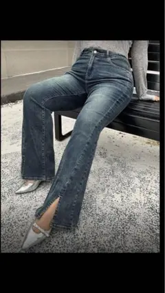 【専用出品】SHEIN Dazy Petite Plus フレアジーンズ