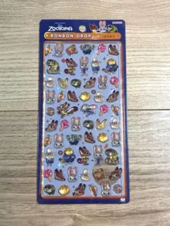 【正規品】ズートピア ディズニーミニ ボンボンドロップシール