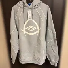 atmos UMBRO コラボ パーカー グレー XL