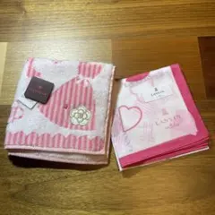 LANVIN en Bleu クレイサス　ハンカチセット