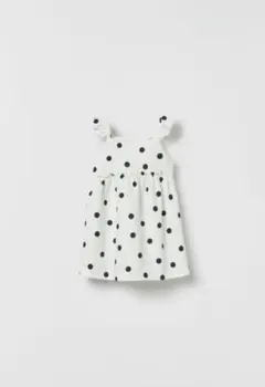 ZARA ザラ　キッズ　ドット柄ワンピース