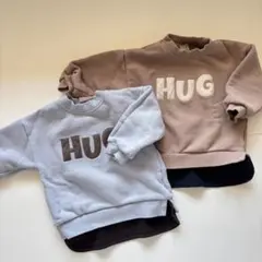 【petit main】HUGトレーナー 2枚セット