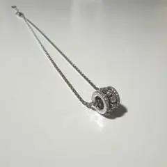 スワロフスキー　シルバーネックレス
