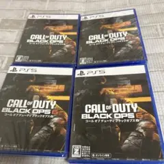 CALL OF DUTY BLACK OPS 6 PS54枚セット新品