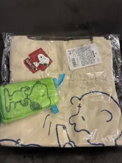 SNOOPY スヌーピー　PEANUTS トートバッグとハンカチ