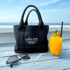 再入荷　LUSSO SURF ロングビーチトートバッグ　ブラック　ロンハーマンのサムネイル