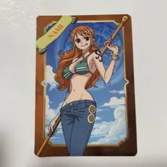 麦わらストア ワンピース 大丸梅田限定 オリジナルカード　ナミ