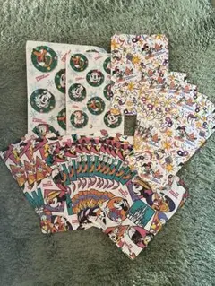 東京ディズニーランド　お土産袋　紙袋　レトロ　22枚6種類