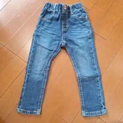 EDWIN キッズデニム ストレートパンツ100cm