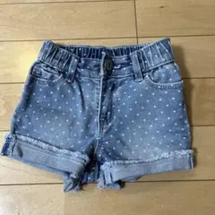 baby GAP 水玉模様 デニムショートパンツ 80cm