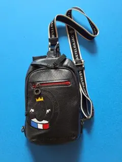 CASTELBAJAC ブラックボディバッグ