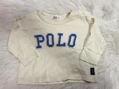 POLO Tシャツ クリーム色 サイズ80
