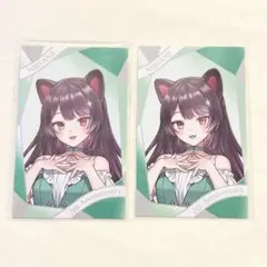 にじさんじ 戌亥とこ 7周年 ランダムチェキ風カード Bグループ 2点