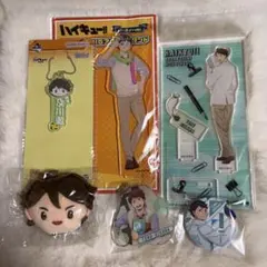 ハイキュー　及川徹　グッズセット　アクスタ　缶バッチ