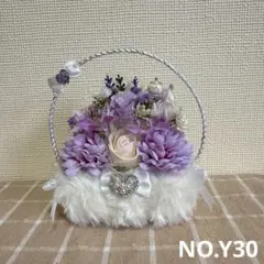 フラワーソープバスケットNo.Y30
