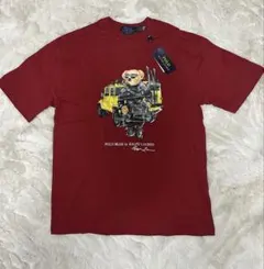ポロ ラルフローレン Polo Bear Tシャツ 赤 メンズ　L サイズ